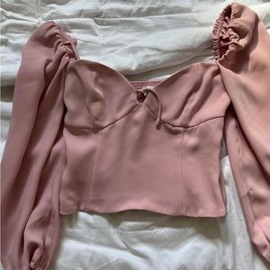 Aritzia wilfred long sleeve blouse